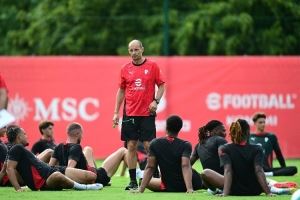 阿莱格里：我们的目标是重返欧冠 莱奥比目鱼肌有问题无法出战