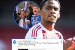 有希望吗？Amazon超5万人投票，56%认为阿森纳能破切尔西纪录🤔图片