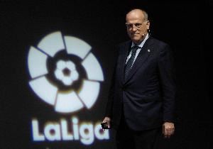 特巴斯谈足坛反腐:西甲上赛季办168场诚信论坛,监控9026场比赛